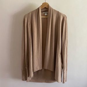 Athleta Pranayama Long Wrap Sweater